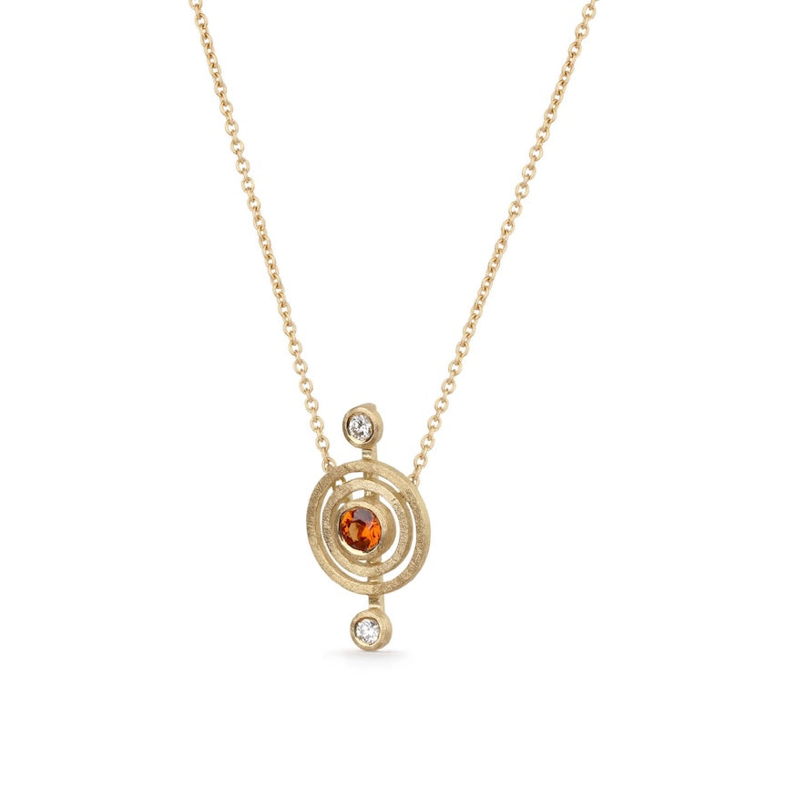 Orange Nova Pendant