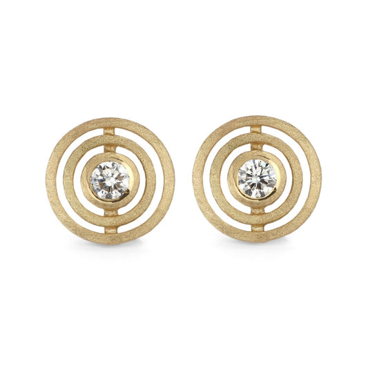 Diamond Double Nova Earstuds