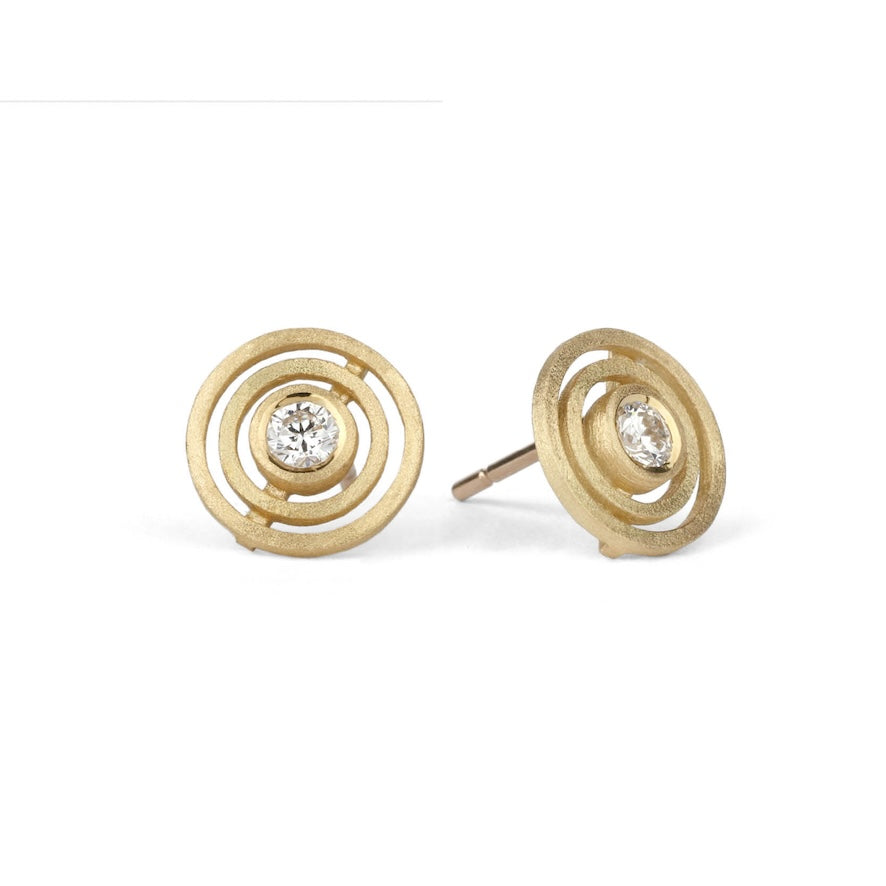 Diamond Double Nova Earstuds