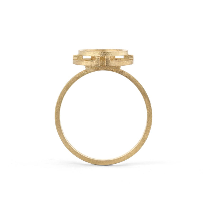 Diamond Four Circle Ring