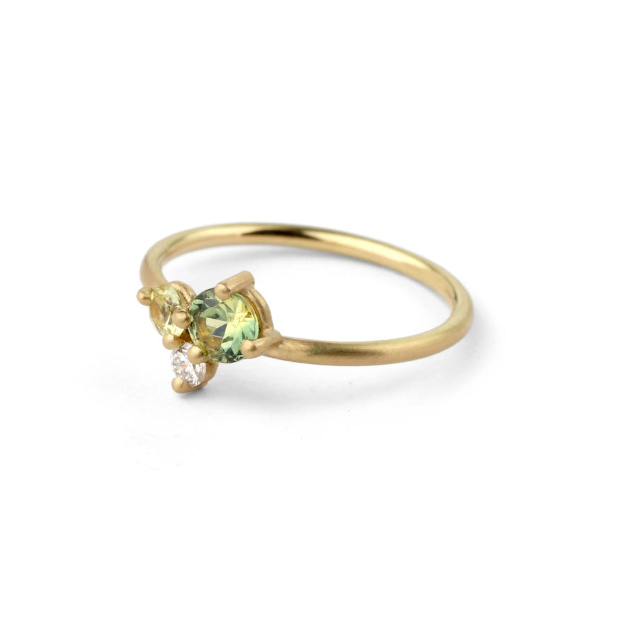 Three Stone Astra Ring